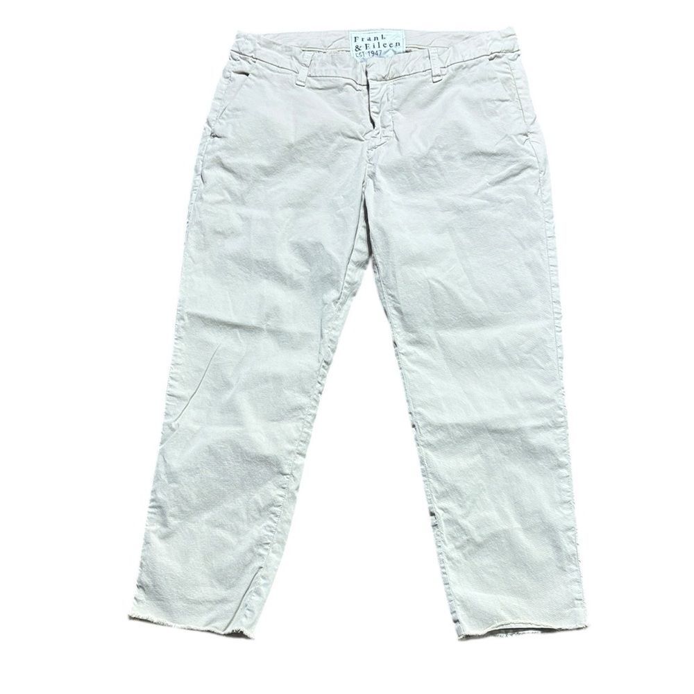 Frank & Eileen women’s 10 Wicklow Italian performance chino tan capsule
